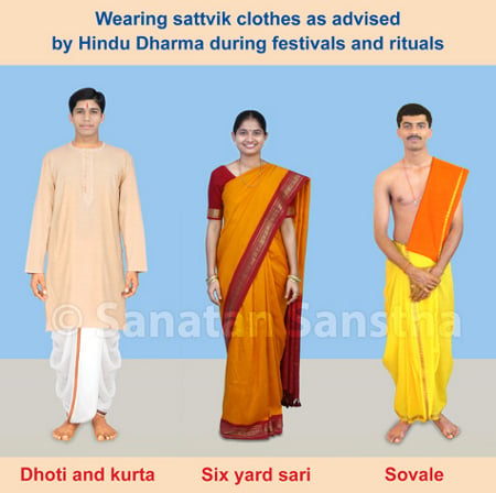 hinduism clothing for men